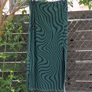 Urban Outfitters Swirly Maxi Skirt